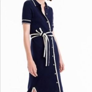JCrew Navy sweater dress